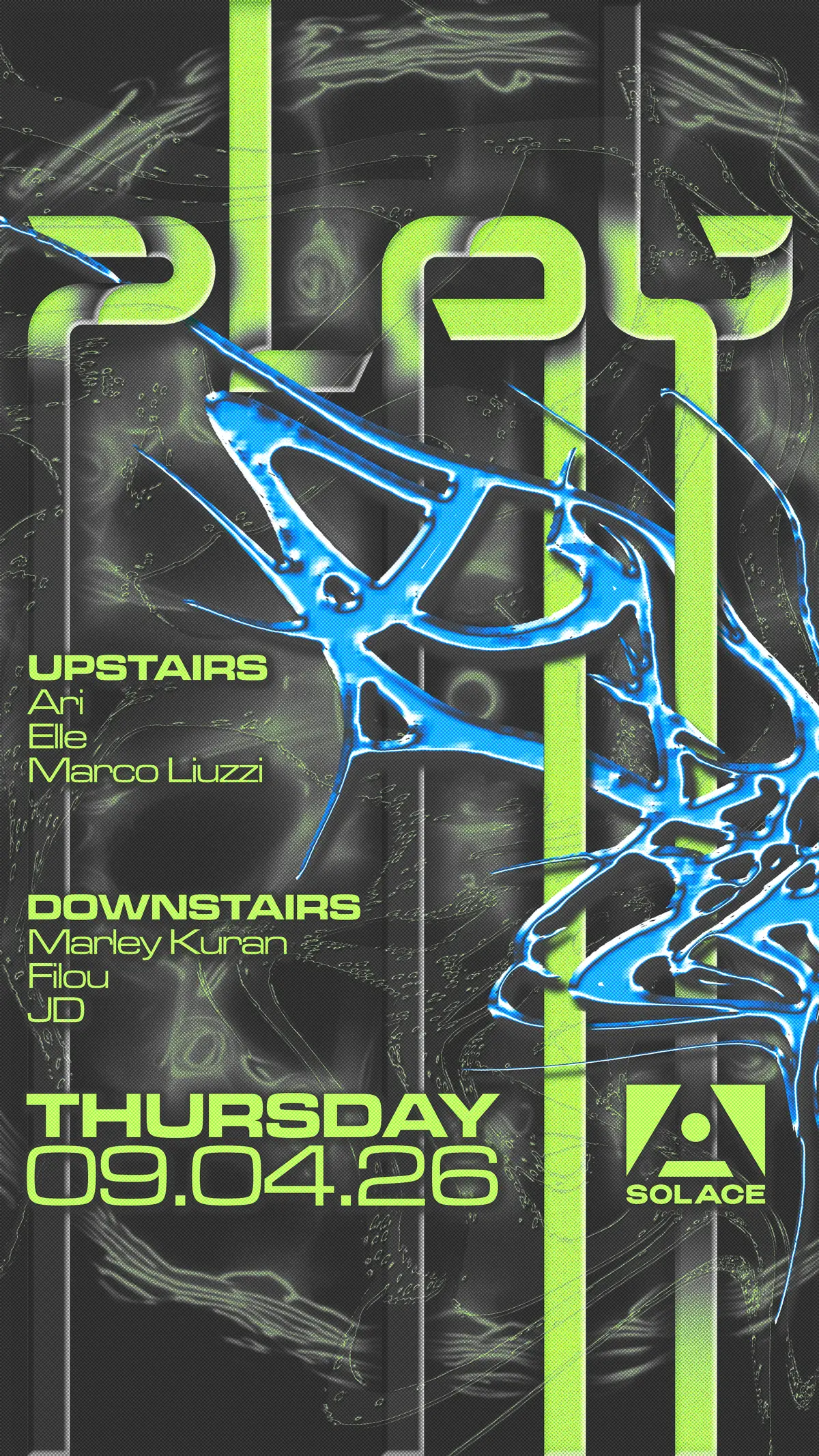 Play x Solace flyer